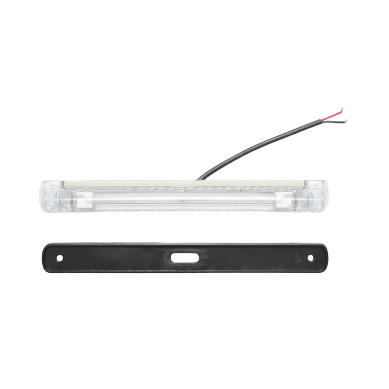 Бял LED габарит/контурна светлина – 6 Диода 24V 240 mm - 1