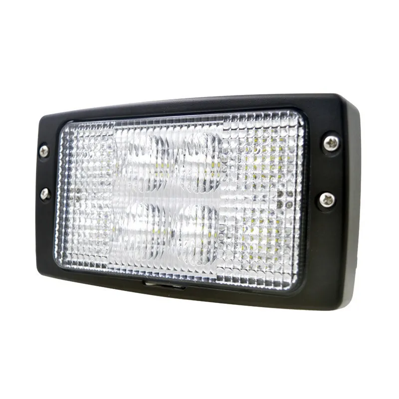 ЛЕД Диоден Халоген LED Фар -3200lm 18x10cm 40W PRO Koмбайн Трактор - 1