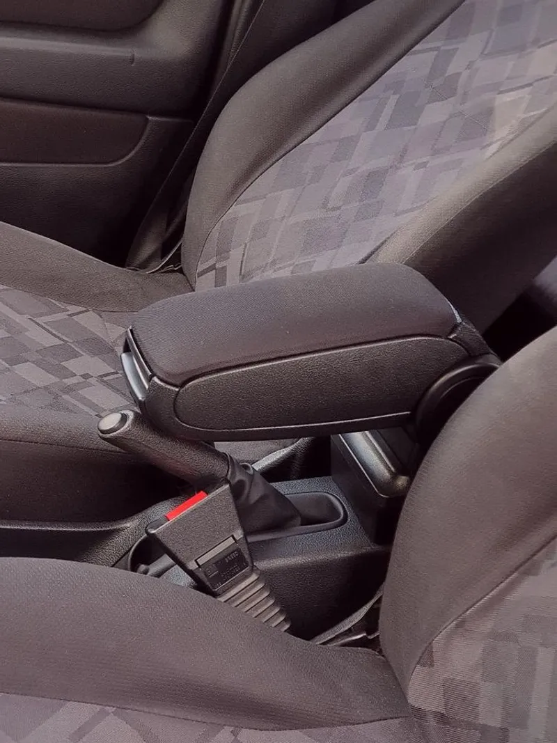 Подлакътник, Барче за автомобил Opel Astra G 1998 - 2004 с черно текстилно покритие - 1