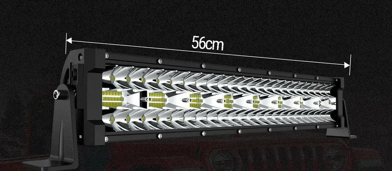 56cм 390W 9D Led Bar Лед Диоден Бар Прожектор Дневна Светлина 12000lm - 1