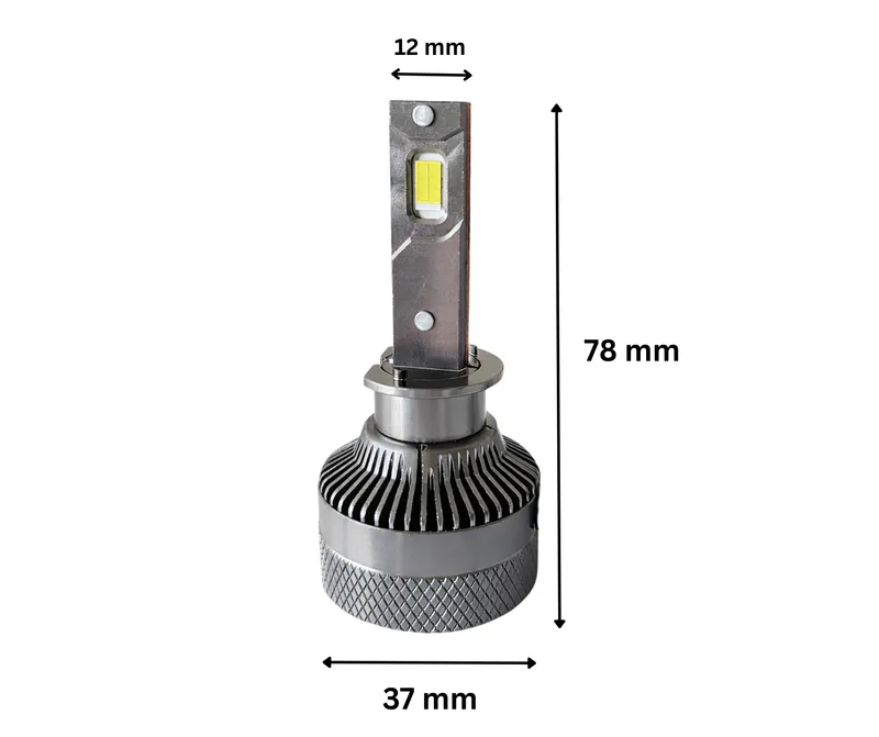 Комплект LED крушки H1 – Smart CSP технология, CANBUS, 70W, 12–24V - 1