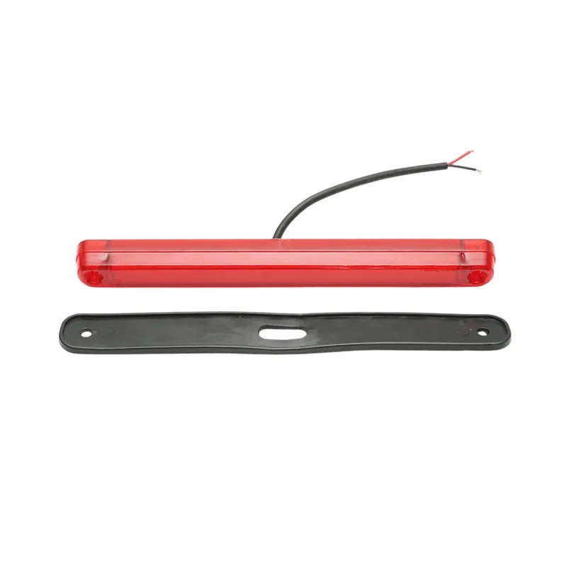 Червен LED Габарит / Маркер с NEON ефект - 16 диода 12V-24V 235mm - 1