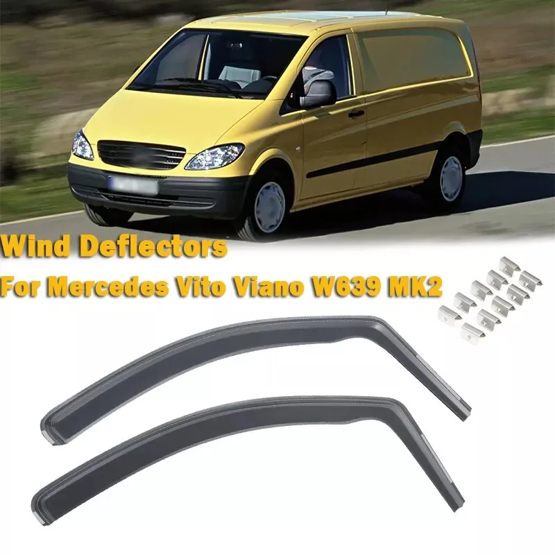 Комплект от 2бр. ветробрани за Mercedes VITO / VIANO W639 2003-2014 - 1