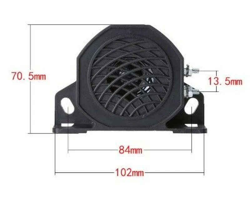 Зумер сирена заден ход 12V 24V - 1