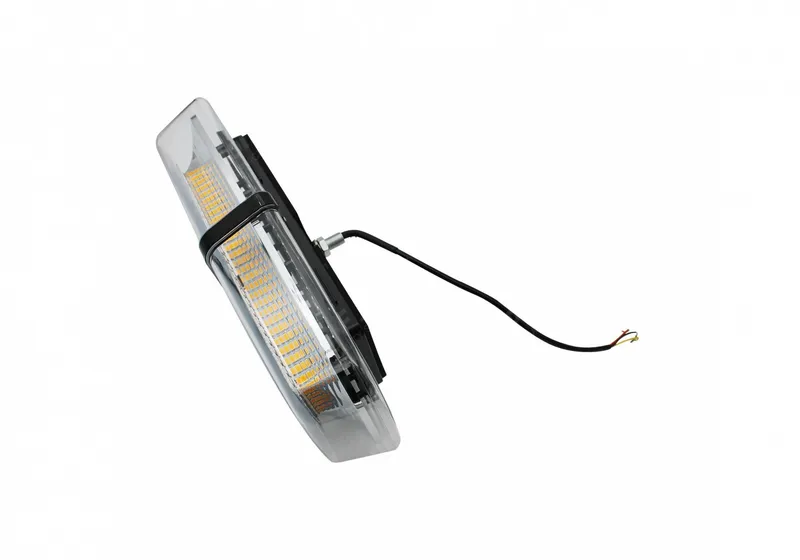 12V 24V Лед Led Аварийна Сигнална Лампа Маяк Буркан 72 Диода с 8 режима бяло стъкло с болтово захващане За Пътна Помощ Платформа Снегорин и др. - 1