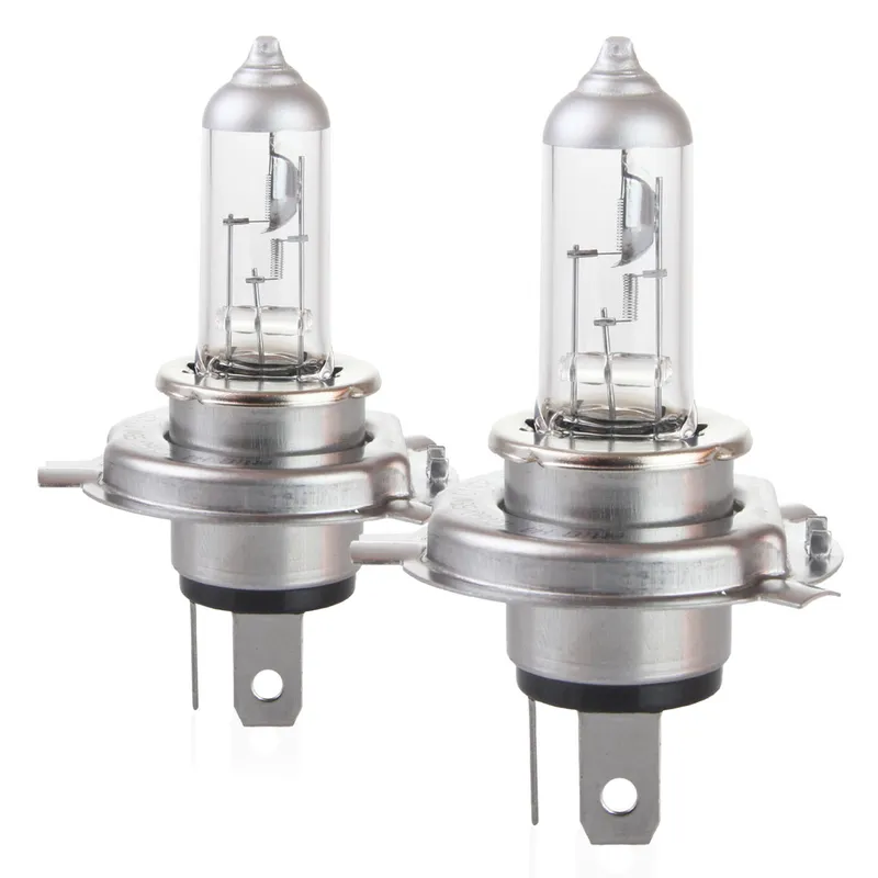 Комплект от 2бр. халогенни крушки H4 12V 60/55W LumiTec SILVER +100% бяла светлина - 1