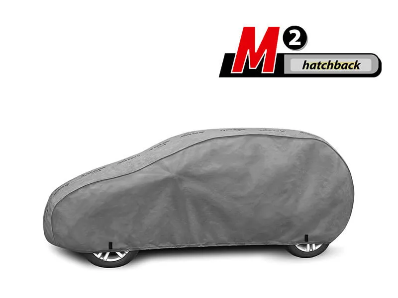 Висококачествено Покривало Kegel серия Mobile Garage размер M1 за хечбек 380-405см x 126-136см, сиво - 1
