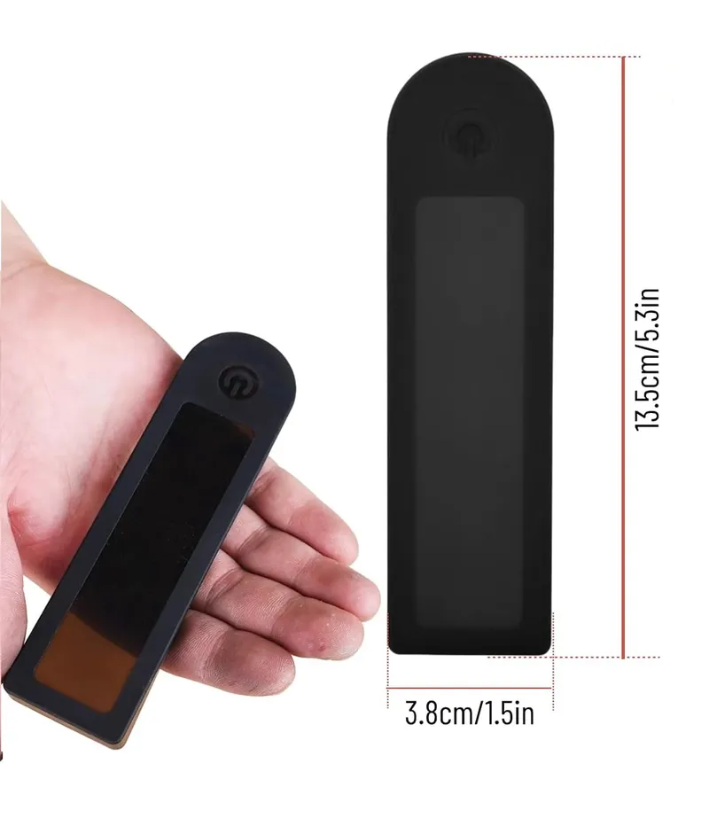 Силиконов протектор за дисплея на електрическа тротинетка Xiaomi Mijia M365/M365 PRO Mi 1S – Черен - 1