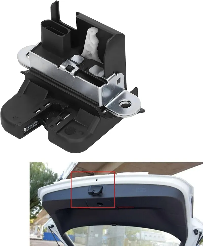 Ключалка, брава за багажник съвместима със SEAT / SKODA / VW – Golf, Passat, Polo, Tiguan, Up, Altea, Ibiza, Leon, Mii, Toledo, Fabia, Citigo - 1