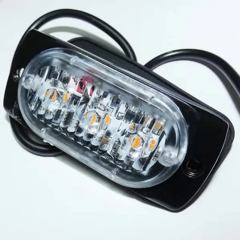 3 LED Аварийна Лампа За Пътна Помощ, Жълта Блиц Светлина, Мигаща! MAR749 - 1