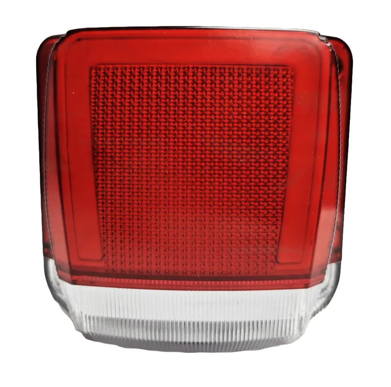 Комплект LED Плафони за Регистрационен номер Бели с Червен Neon Габарит - 12V / 24V - 1