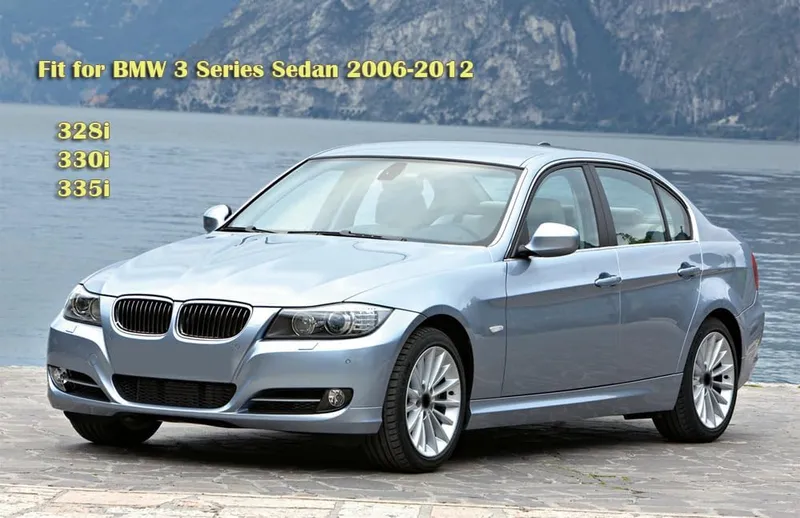 Комплект от 4бр. ветробрани за BMW 3-та серия E90 2006-2011 - 1