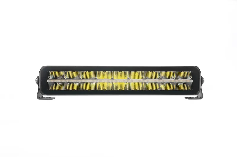 42.8 cm / 17 Инча 12V - 24V Led Bar Лед Бар Пиано дизайн Диоден Прожектор Супер Мощен Бяла и Оранжева Светлина Габарит Мъгла DRL Високо Качество Ново Поколение 9000LM 70W - 1