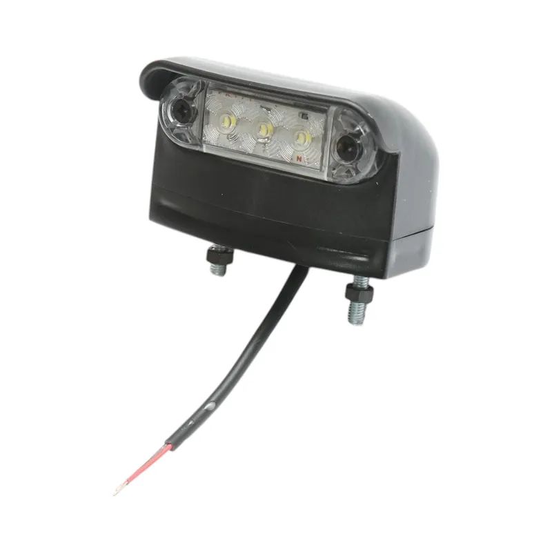 LED Плафон / Осветление за Регистрационен Номер - 3 диода 12V-24V - 1