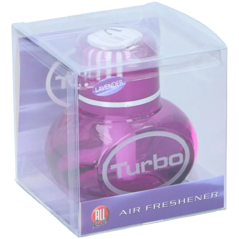 Turbo Ароматизатор освежител за въздух с дифузер с аромат на лавандула 150ml All Ride - 1