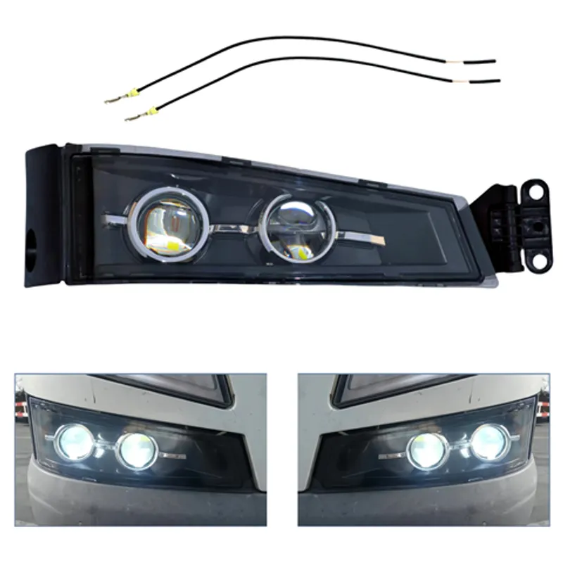 Ляв LED халоген, фар за мъгла с двойна лупа за VOLVO FH4 / FM4 (2013–2019) - 1