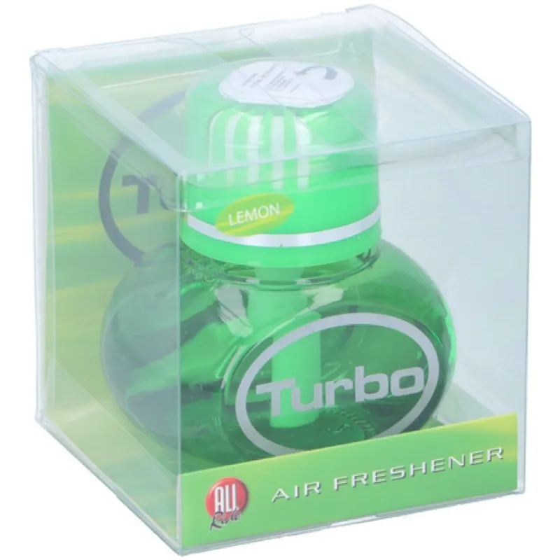 Turbo Ароматизатор освежител за въздух с дифузер с аромат на лимон 150ml All Ride - 1