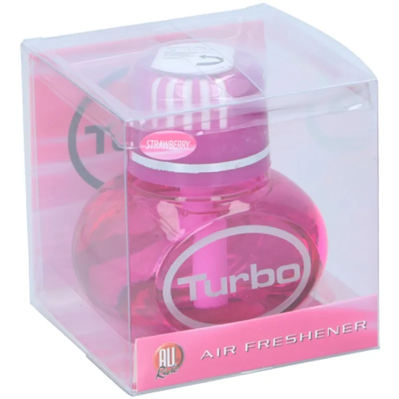 Turbo Ароматизатор освежител за въздух с дифузер с аромат на ягода150ml All Ride - 1