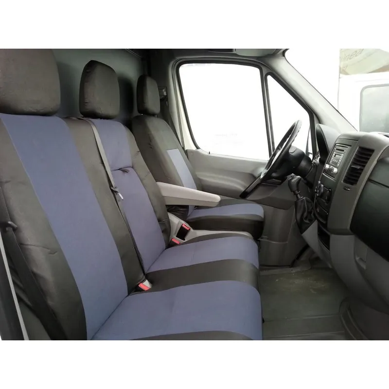 2+1 Калъфи тапицерия за предни седалки за Мерцедес Спринтер W906 2006+ Mercedes Sprinter, Фолксваген Крафтер Volkswagen Crafter TAP116 - 1