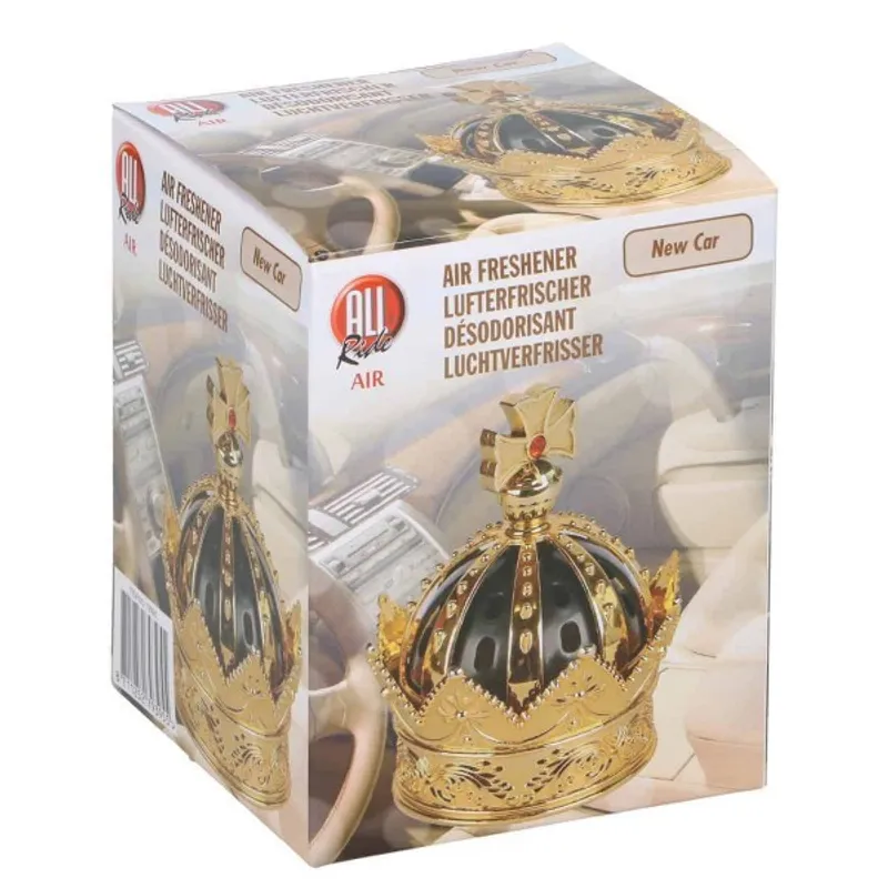 Ароматизатор освежител за въздух Корона с аромат на Нова кола - 50ml, All Ride - 1