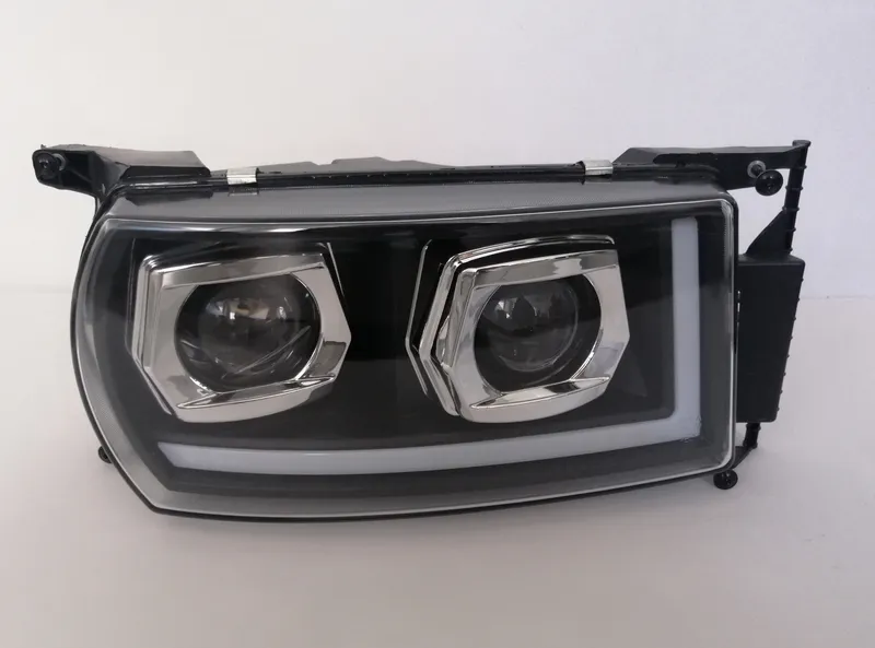 Десен LED Лед диоден преден фар с DRL дневна светлина за камион Scania P G R S R420 R500 R520 R620 P500 24V - 1