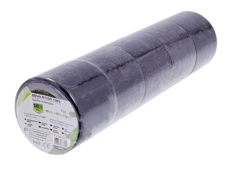 Изолирбанд Изолационна лента 48мм x 10м x 0.15mm черен Carmotion - 1
