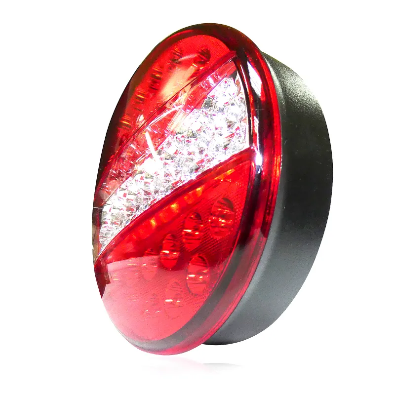 Комплект 2 Броя LED Диоден стоп тип хамбургер 12V 24V Волта бус камион ТИР ремарке - 1