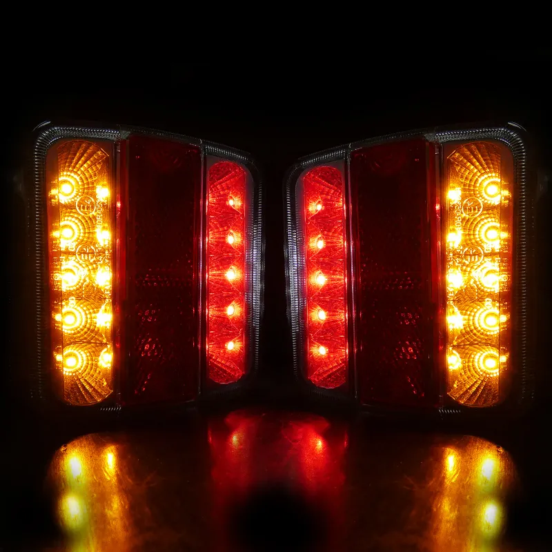 Комплект LED Диодни Стопове 12V 24V Волта бус камион ТИР ремарке - 6
