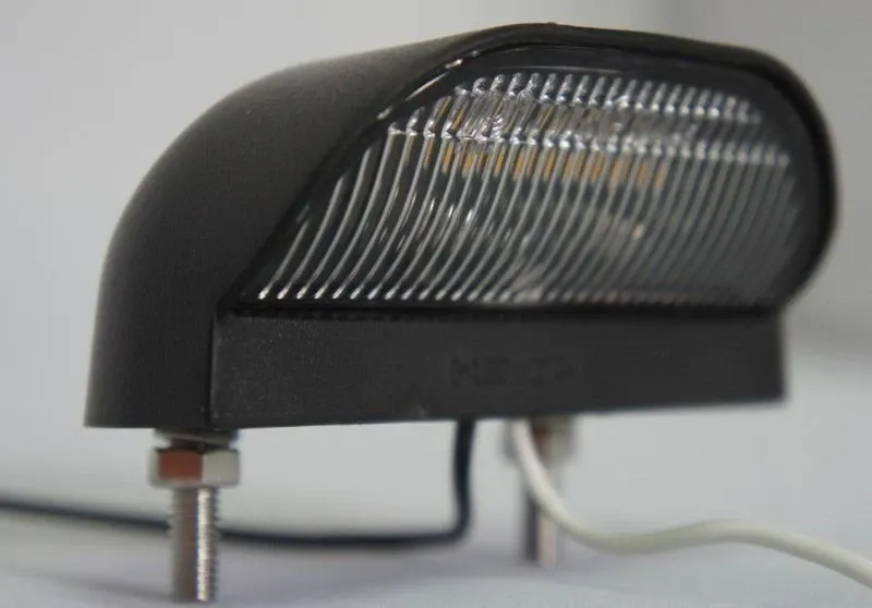2 Броя Комплект LED Oсветление, Лед Плафон за Регистрационен Номер, 12V-24V, 75X45mm - 3