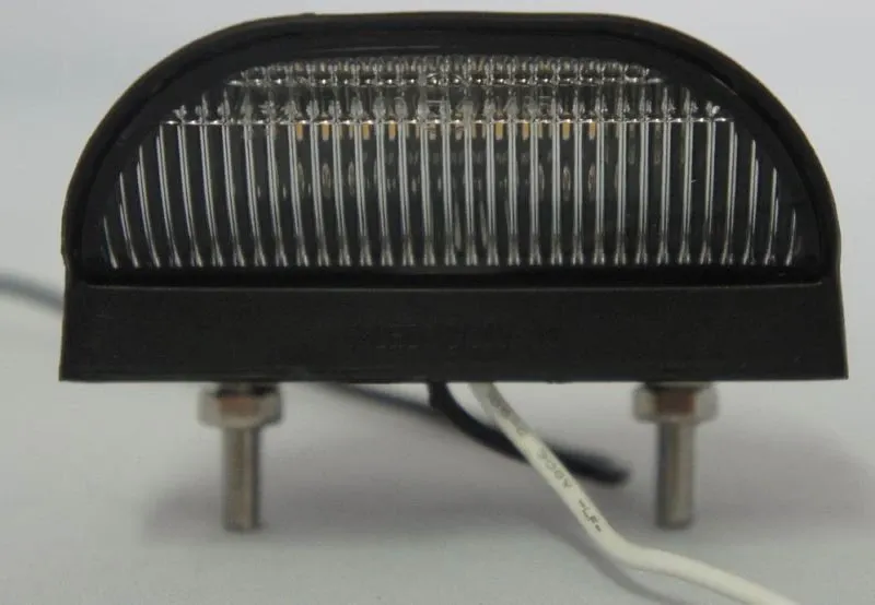 2 Броя Комплект LED Oсветление, Лед Плафон за Регистрационен Номер, 12V-24V, 75X45mm - 4