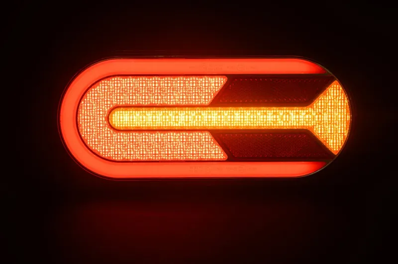 Комплект LED ЛЕД Диодни Стопове, Динамичен Мигач, 4 Функции, 12/24V - 1