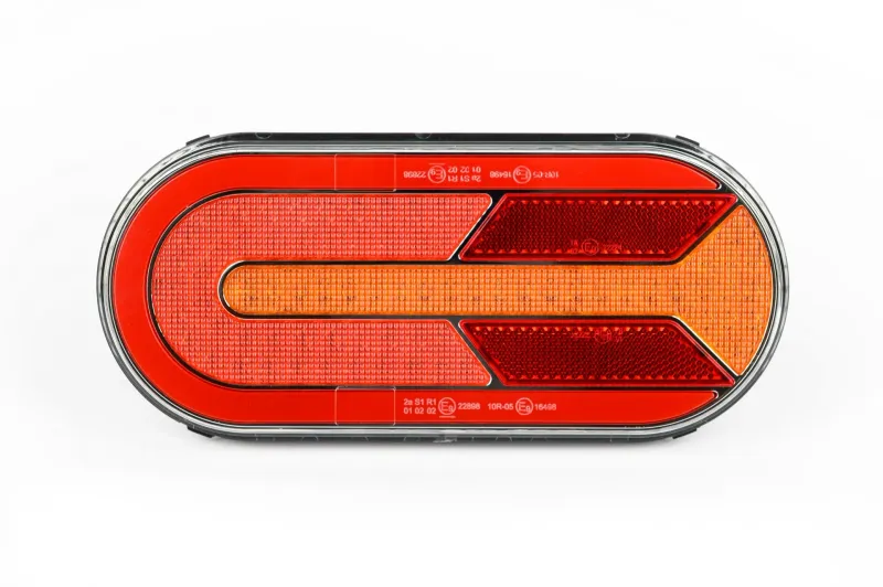 Комплект LED ЛЕД Диодни Стопове, Динамичен Мигач, 4 Функции, 12/24V - 6