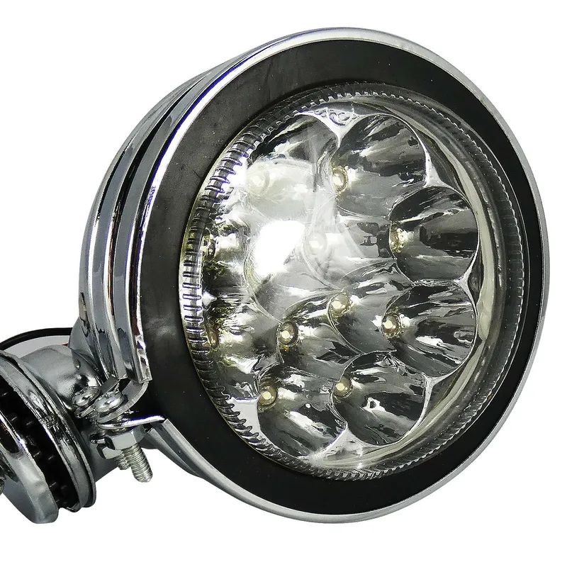 1 брой Led Лed Диоден Фар Прожектор Халоген 4 инча 10cm 12V - 2