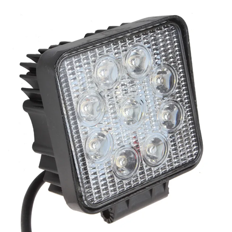 9 LED 27W Халоген Водоустойчива Светлина Работна Лампа 10-30V за Ролбар АТВ, Джип - 2