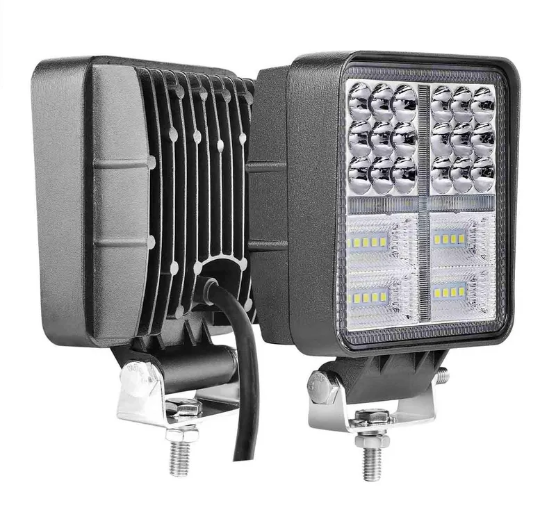 Мощен 162W LED 54 ЛЕД Диоден Фар Работна Лампа Прожектор Задна Светлина 12V 24V - 2