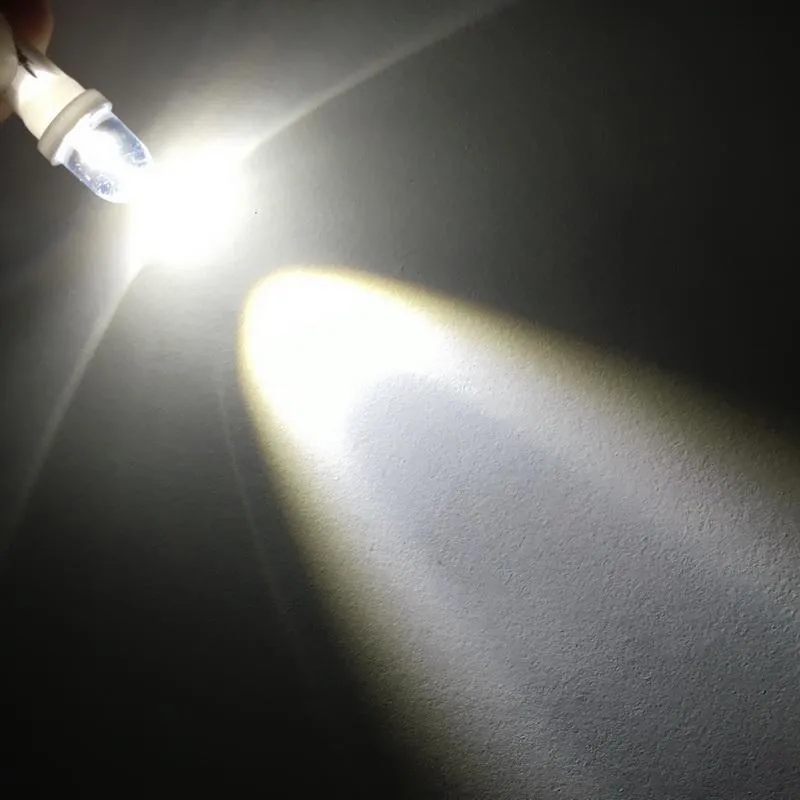 LED Лед Диодни Крушки За Табло, Габарит, Т10 W5W, 1X LED, 12V, 5 Цвята Светлина - 2