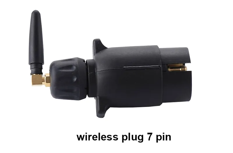 Безжични Wireless Лед Led Стопове с Магнит 12V 24V за Ремарке Каравана Платформа 5 Функции - 2