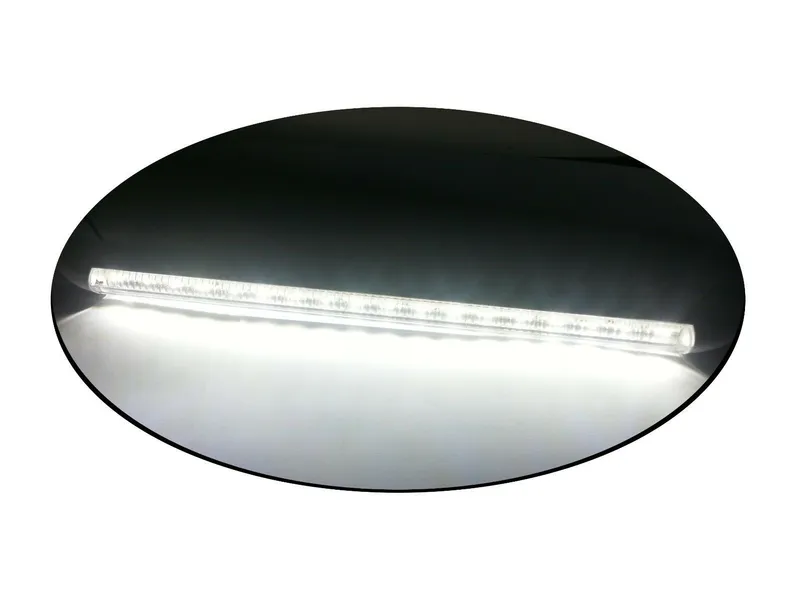 LED Интериорна Лампа, Тръба, 40см, Бяла Светлина, 12V, За Автомобил, Бус, Камион и др. - 2