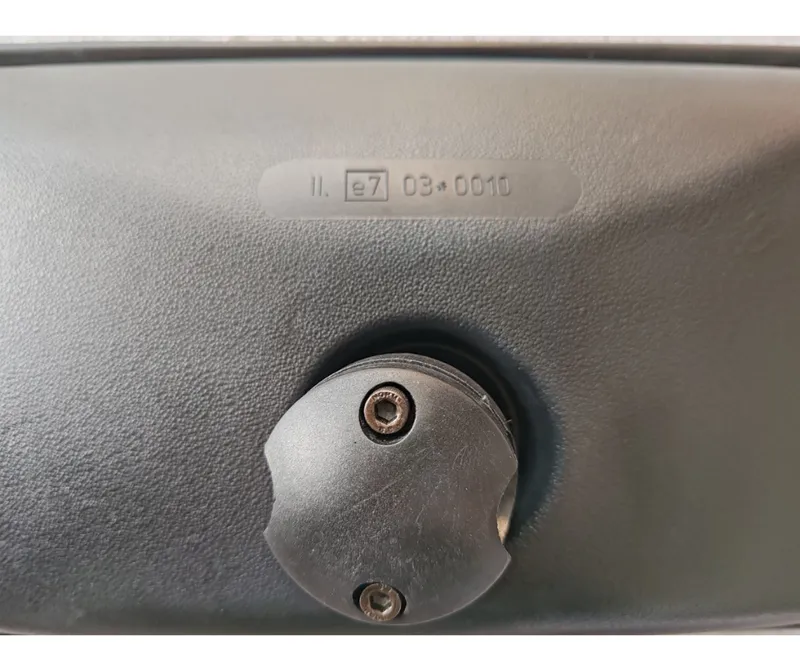 Универсално външно странично огледало за обратно виждане 384 mm x 190 mm за камион автобус строителни и селскостопански машини и др. - 2