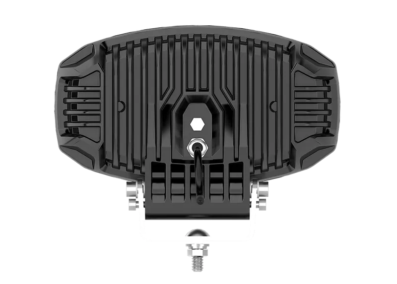 80W LED Лед Диоден Фар Халоген Лампа С Три Функции Неон Neon Ефект Бяло-Жълто / Оранжево 5800lm 12V - 24V E-Mark - 2