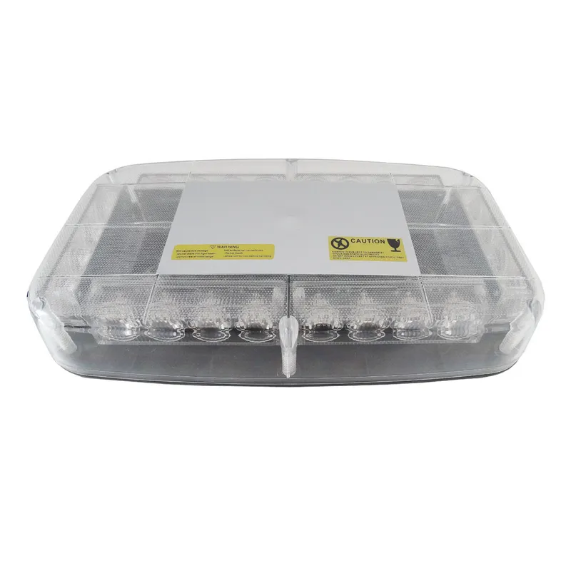 LED Аварийна Сигнална Лампа Буркан с Магнит, 24W, 15 Режима, 12V / 24V, Жълта Светлина, За Пътна Помощ, Платформа, Снегорин, Камион и Специализирана Техника - 2