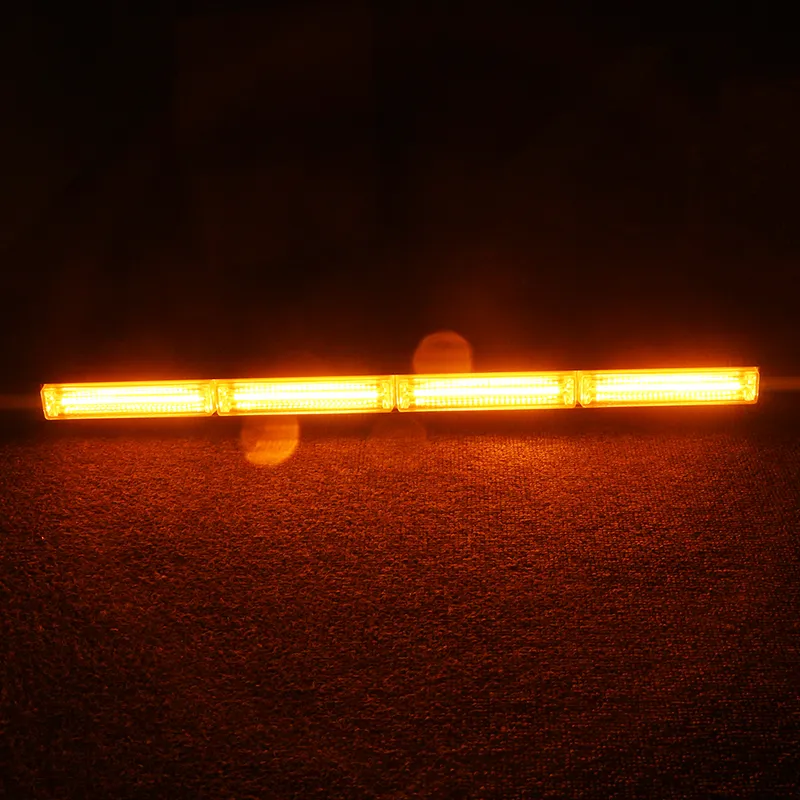59см LED Блиц Бар 72W 12V / 24V с 9 Режима - Сигнална Аварийна Лампа за Пътна Помощ, Репатрак, Платформа и Камион - 2
