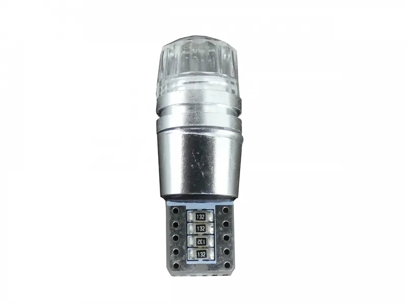 LED Лед Диоднa Крушкa За Габарит, Т10 W5W, COB 8-Core, 12V , Canbus - Error free , Без грешки, Бяла и Синя Светлина - 2