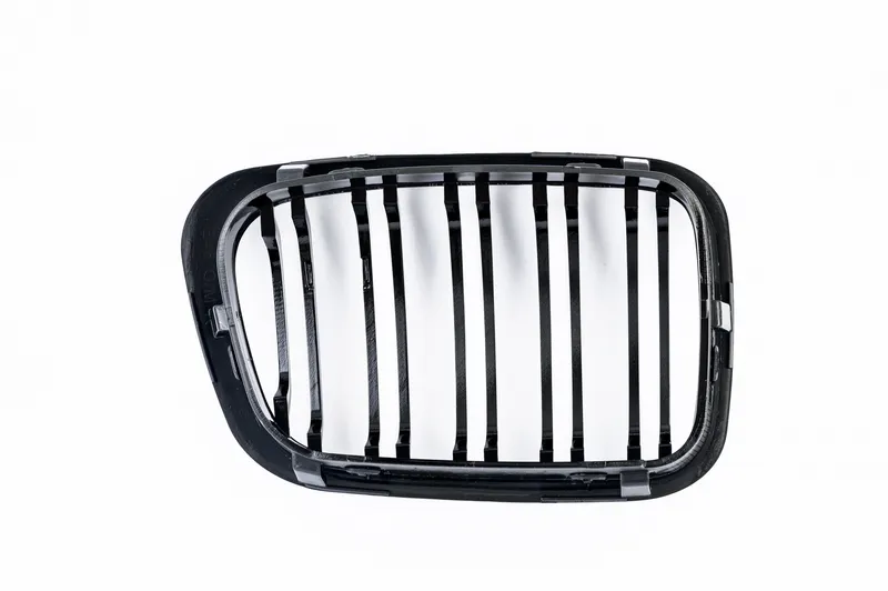 Двойни Бъбреци Решетки за BMW E46 Pre-Facelift Преди Фейслифт 1998-2001 Черен Гланц - 2