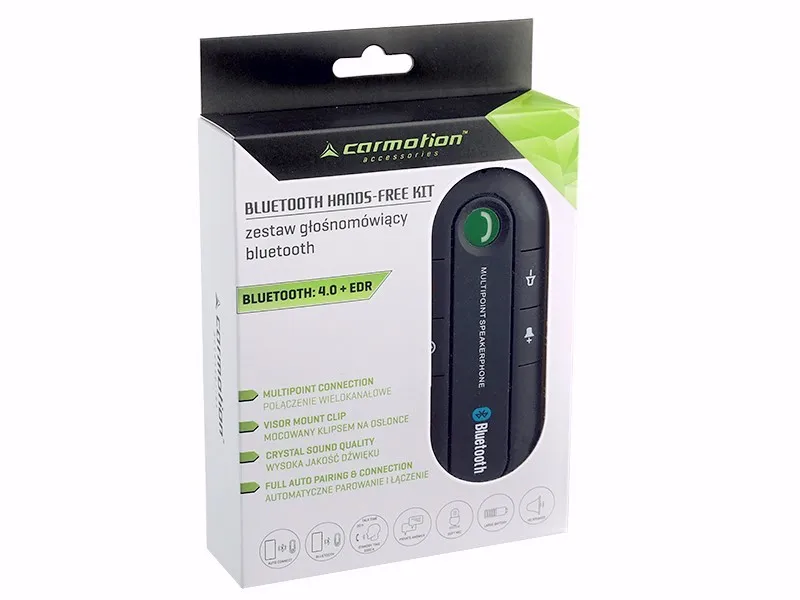 Високоговорител Bluetooth Блутут Handsfree Хендсфри за автомобил Carmotion - 2