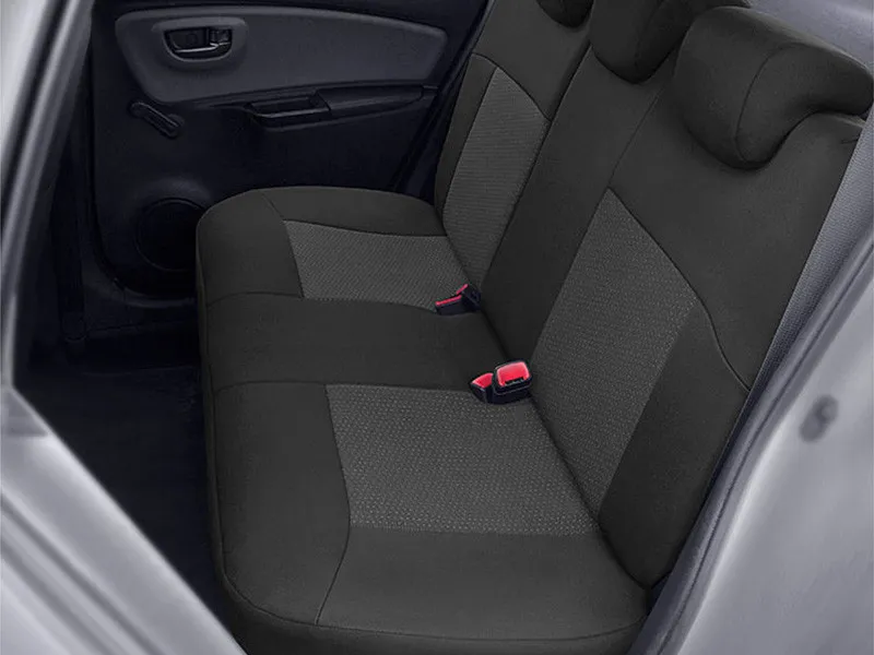 Пълен Комплект Тапицерия Kegel за предни+задни седалки на Audi A4 B8 2007-2015 Черна Текстил - 2