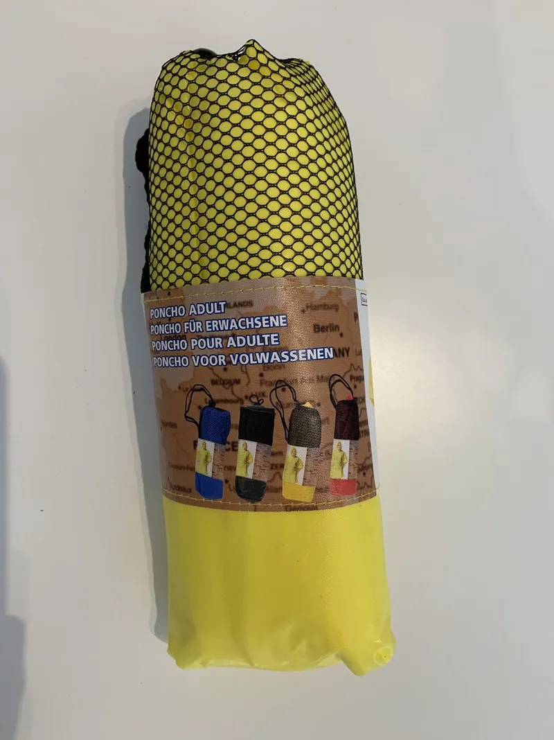 Дъждобран тип пончо с качулка различни цветове Dunlop - 2