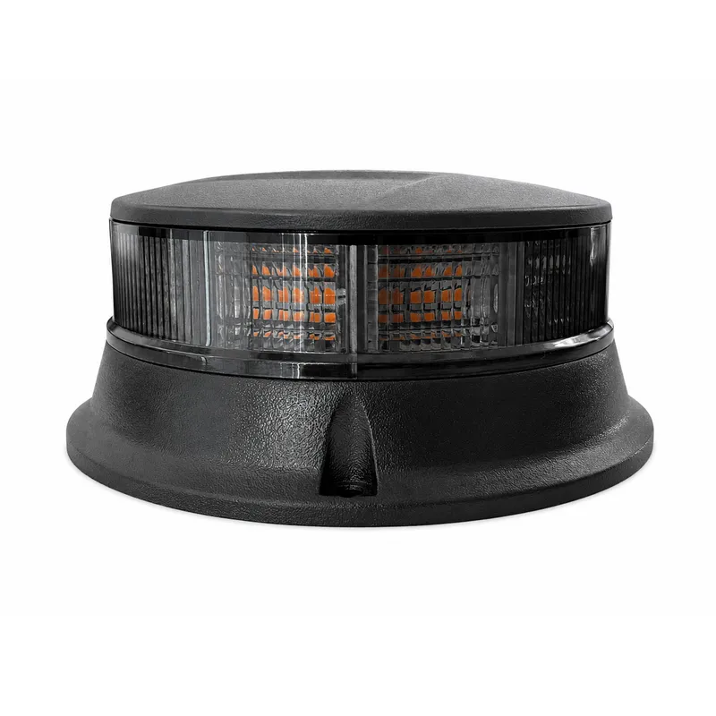 Опушена оранжева LED аварийна лампа 19W, 36 LED, 7 режима, E-Mark E9, ECE R65/R10, IP67, 12V/24V - 2