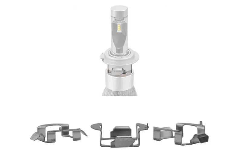 Комплект от 2 броя Адаптери за LED крушки H7 За Ауди Audi A3/A4L/A6L А3/А4А6Л - 2