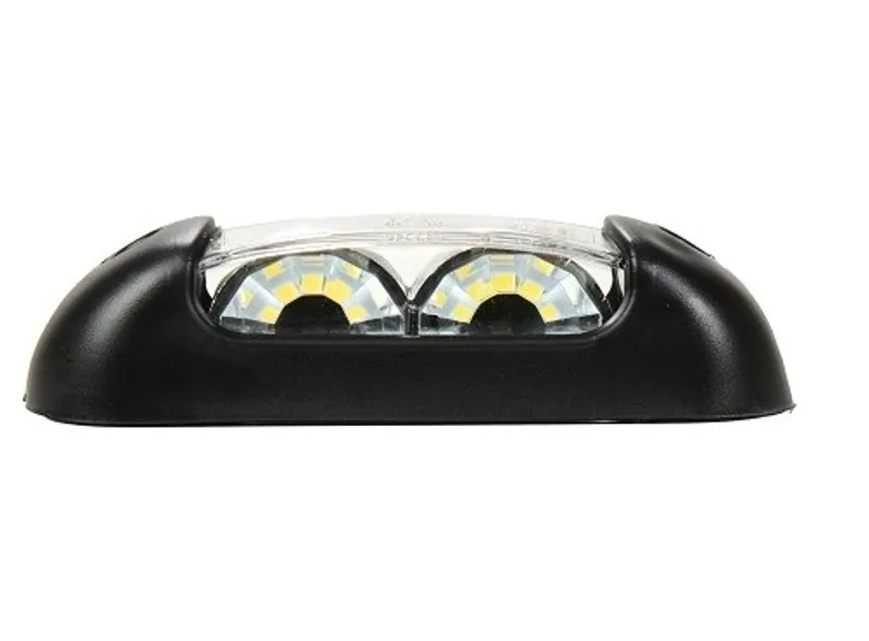 LED габарит, токос, 12V-24V, бяла, червена и оранжева светлина - за ремаркета, платформи, камиони и др. - 2